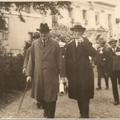 1925 Winston Churchill at the School Fete 1